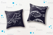 30 sketches with fishes and sea food, a Food Illustration by Anna Violet (Thumbnail 3 of 6)