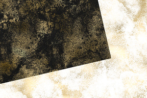 Seamless Gold Grunge Overlays