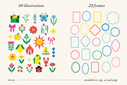Tiny Colorful Stamp Illustrations, a Decorative Illustration by Eldorado Design Co. (Thumbnail 5 of 8)