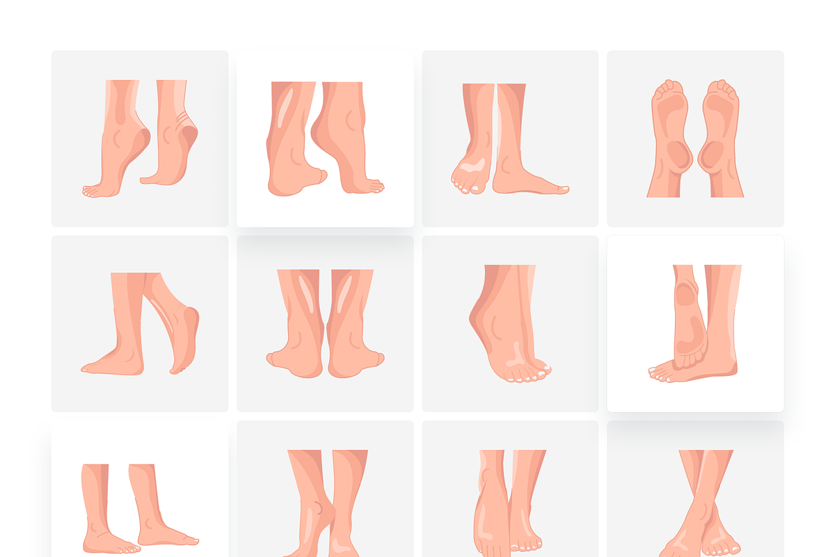 Woman Feet Icons, a Duotone Icon by Vectors Market (Photo 6 of 6)