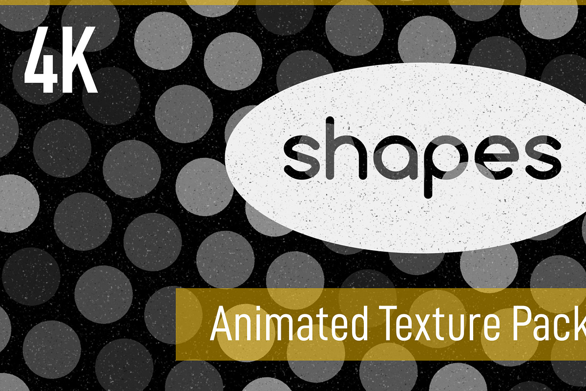 SHAPES – 4K Animated Texture Pack, a Texture Graphic by Enchanted Studios