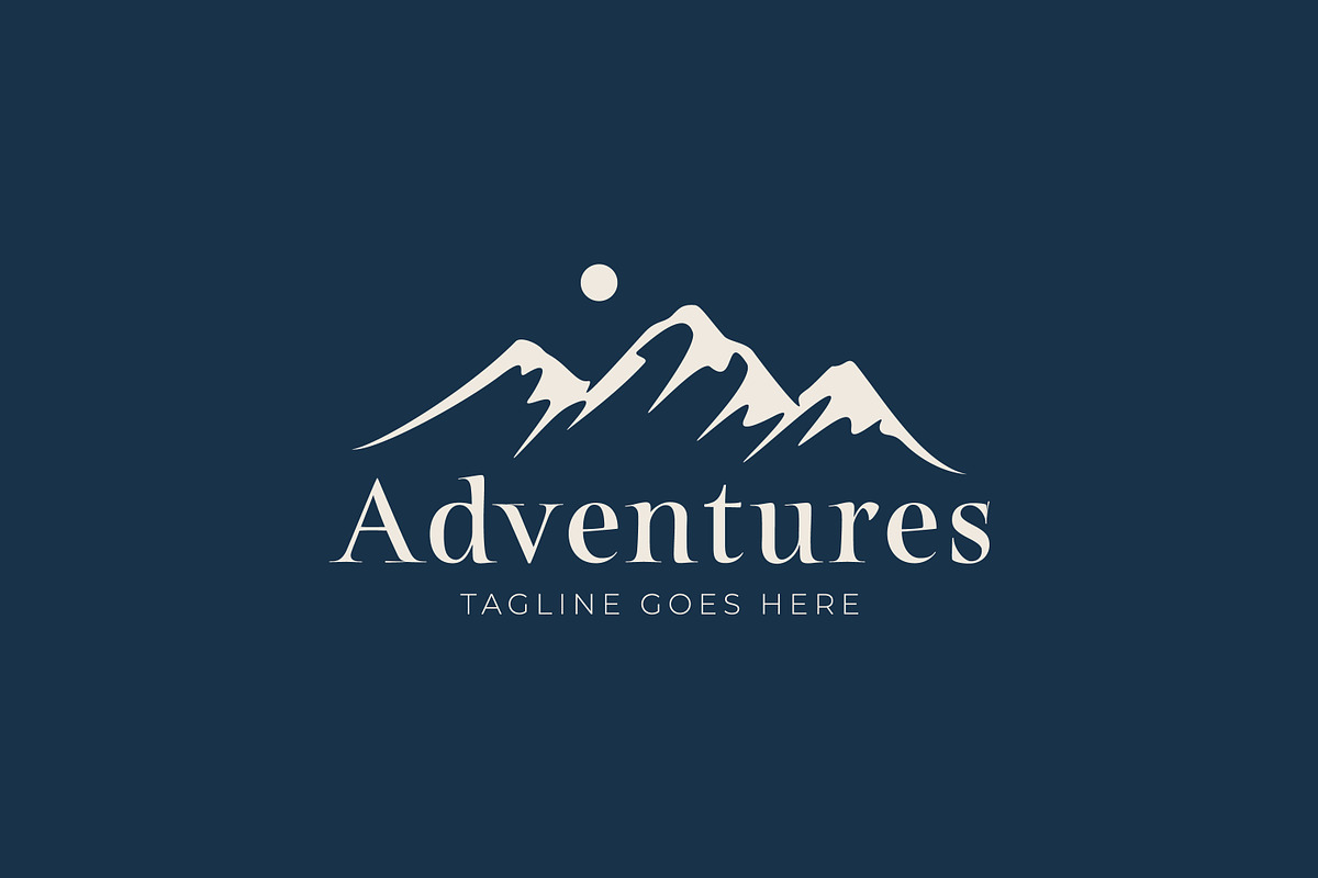 Mountain Adventure Logo Design, a Branding & Logo Template by Signatoro (Photo 1 of 3)