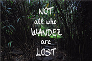 Tropical Forest-Handwritten font, a Script Font by TinyWanderersArt (Thumbnail 3 of 5)