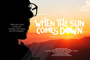 Up and Down - Display Font, a Sans Serif Font by HIRO.std (Thumbnail 4 of 13)