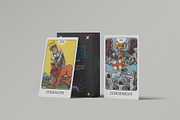 Tarot Card Mockup, a Packaging Mockup by Tahtagraphic (Thumbnail 4 of 8)