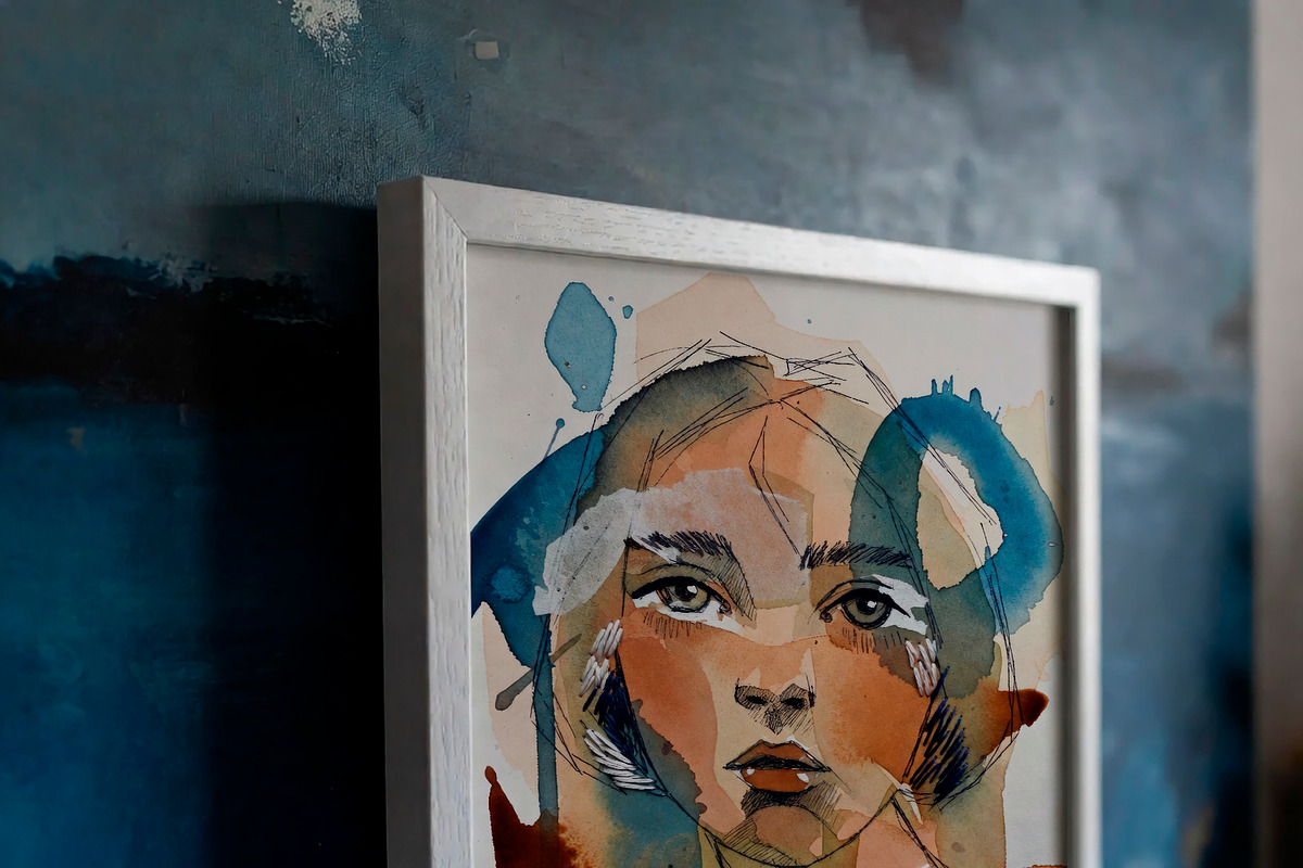 Collage Woman ART, a Wallpaper Graphic by O m N i  Studio (Photo 6 of 15)
