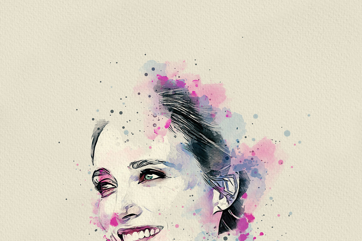 Watercolor Splash Art Photo Effect, an Action Add-On by MRI STUDIO (Photo 8 of 19)