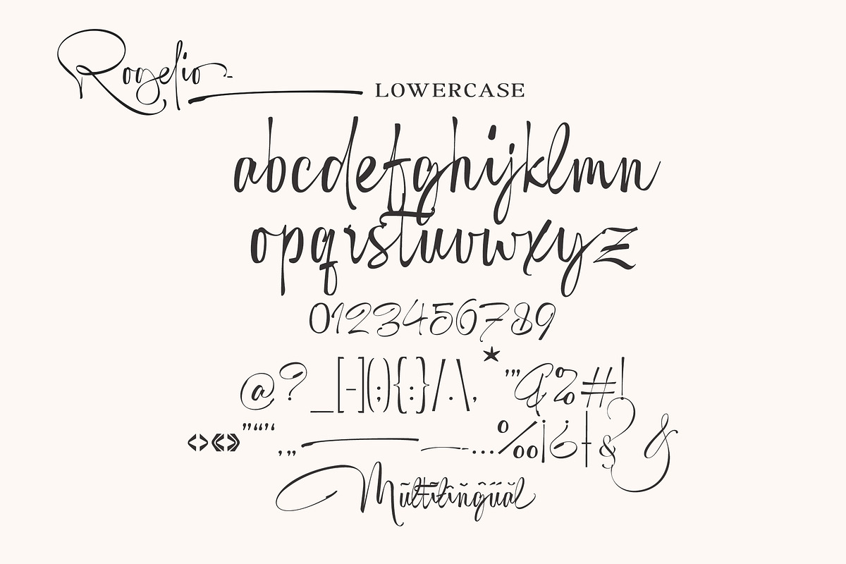 Rogelio Script, a Handwritten Font by joelmaker (Photo 9 of 17)