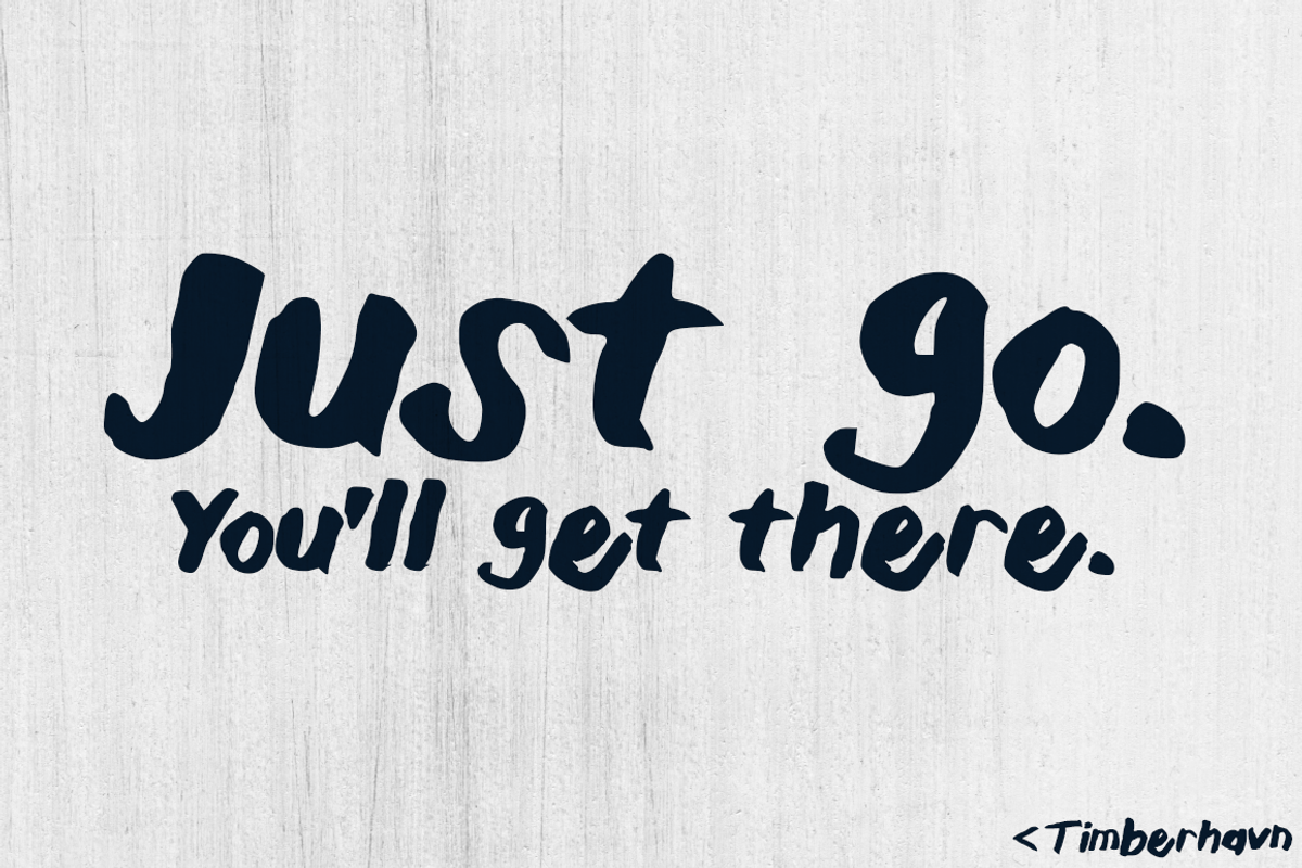 Timberhavn Thick Brush Font preview 2