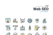 Web SEO icon collection, an Outline Icon by BomSymbols (Thumbnail 5 of 5)