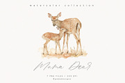 Mama Deer, an Animal Illustration by PeDe Designs (Thumbnail 16 of 18)
