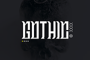 Besovero - Artdeco & Gothic Font, a Blackletter Font by QR Design Studio (Thumbnail 2 of 6)