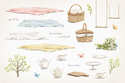 Little picnic party by the river, an Animal Illustration by Mimomy (Thumbnail 5 of 13)