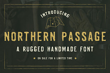 Northern Passage - A Handmade Font