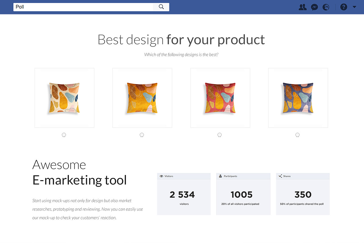 Velvet Pillow 12 Mockups Generator, a Household Mockup by Mocca Mockups Store (Photo 5 of 5)