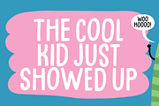 Quite Blue, a Sans Serif Font by pizzadudedotdk (Thumbnail 5 of 8)