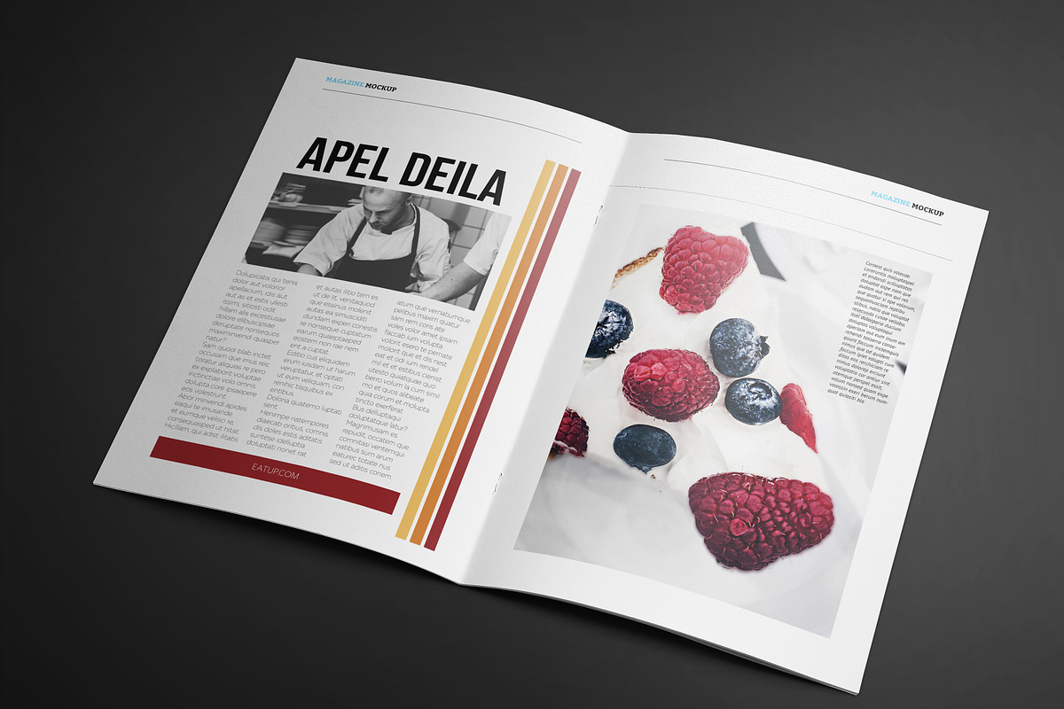 BAKED Magazine Template, a Magazine Template by Lot 17 Media (Photo 2 of 3)