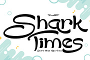 Shark Times, a Handwritten Font by Bramcreative (Thumbnail 1 of 10)