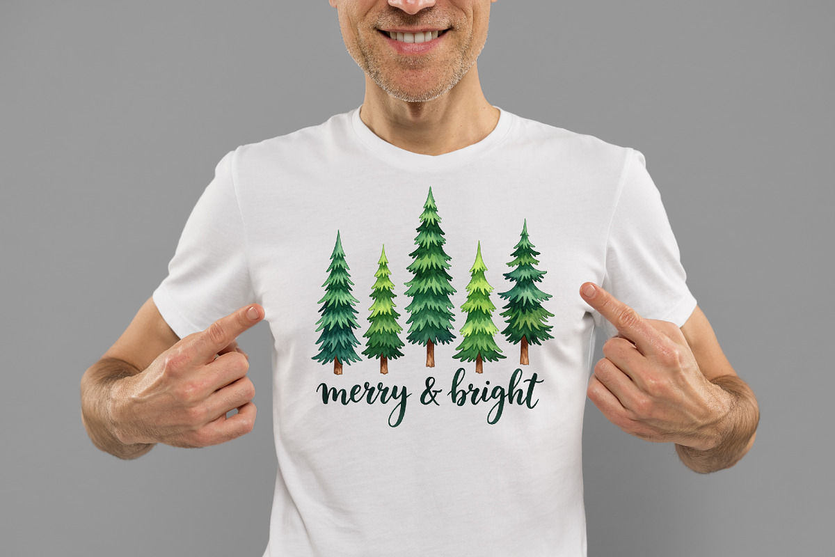 Merry And Bright PNG, an Illustration by Designworld (Photo 3 of 5)