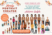 Portrait Creator Fall Outfits Family, a Person Illustration by Lauren Lesley Studio (Thumbnail 18 of 18)