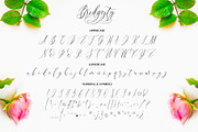 Bridgesty - Lovely Calligraphy Font, a Script Font by Motokiwo (Thumbnail 10 of 10)