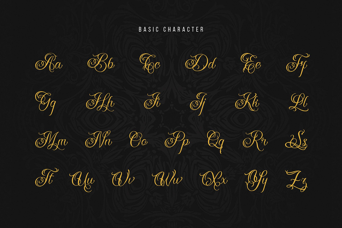 Landog Tlaloc | Tattoo Script Font, a Script Font by Denustudios (Photo 10 of 14)