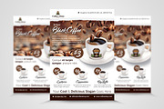 Coffee Shop Flyer Templates, a Flyer Template by buttonpl (Thumbnail 5 of 5)