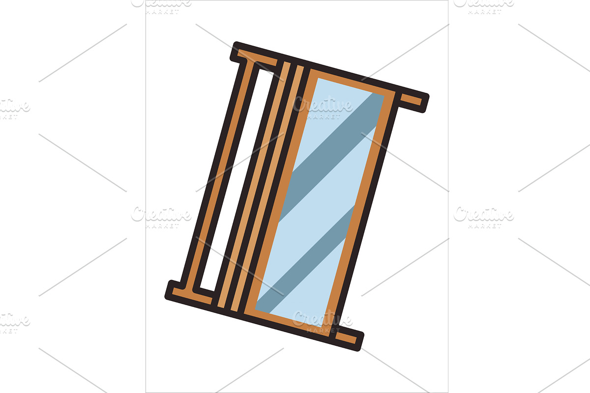 Interior furniture top view. Element, an Object Illustration by the8monkey
