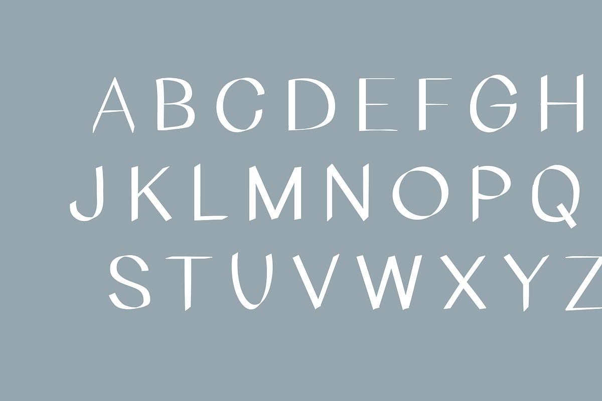 Classicana | Handwritten Display, a Sans Serif Font by OneTen The Studio (Photo 3 of 5)