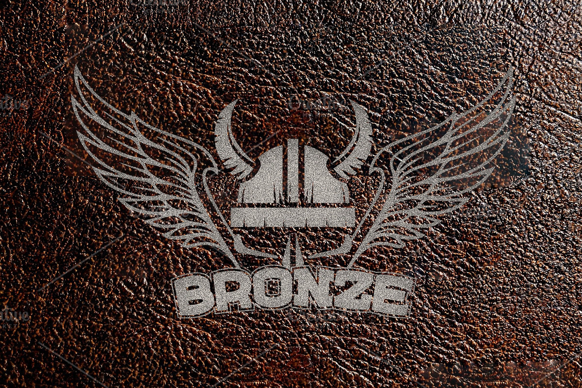 Viking Bronze Helmet Logo, a Branding & Logo Template by Atlantis X Nurman Arbai (Photo 4 of 4)