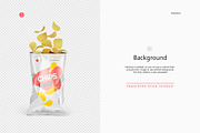 Opened Glossy Snack Package Mockup, a Packaging Mockup by HelenStock (Thumbnail 5 of 8)