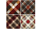 Break of Dawn Plaid Pattern, an Illustration by DreamPrint404 (Thumbnail 3 of 5)