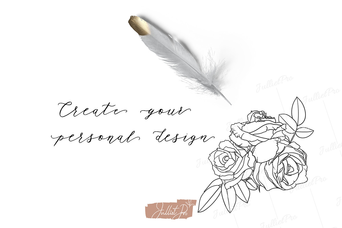 Rose Blossom, a Decorative Illustration by JuDesign (Photo 7 of 21)