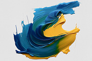 Paint brush strokes. 31 images, a Decorative Illustration by Handmadefont (Thumbnail 7 of 10)