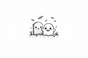 Spooky Halloween Clipart Bundle, an Illustration by yasushie (Thumbnail 2 of 26)