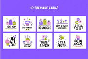 Happy Cake Collection, a Decorative Illustration by BAGIRA | Studio (Thumbnail 4 of 7)