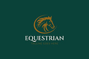 Horse Logo Head or Face Brand Mascot, a Branding & Logo Template by Signatoro (Thumbnail 1 of 3)