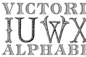 Victorian Alphabets