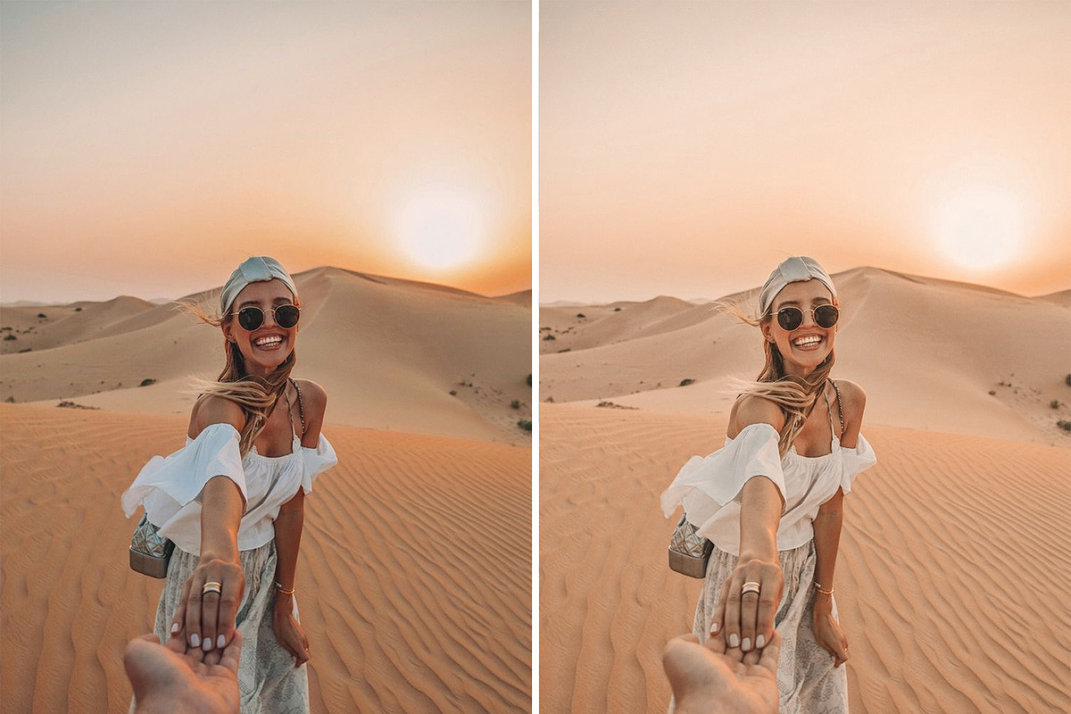7 Golden Hour Lightroom presets, a Preset Add-On by Presets by Yevhen (Photo 6 of 10)