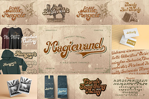 Bold Script Font Bundle Vol 4