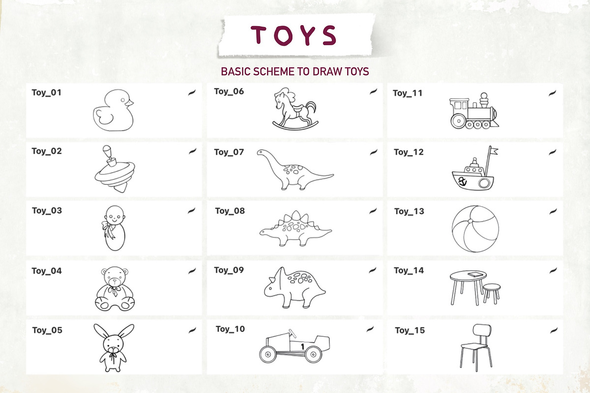 Procreate Children's Character Kit, a Brush Add-On by Rosangela Curti (Photo 11 of 16)