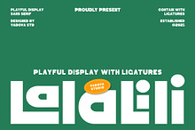 Lalalili Bold Sans Serif Font