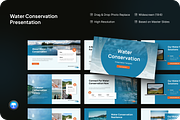 Water Conservation Keynote, a Presentation Template by SquidPixey (Thumbnail 1 of 7)