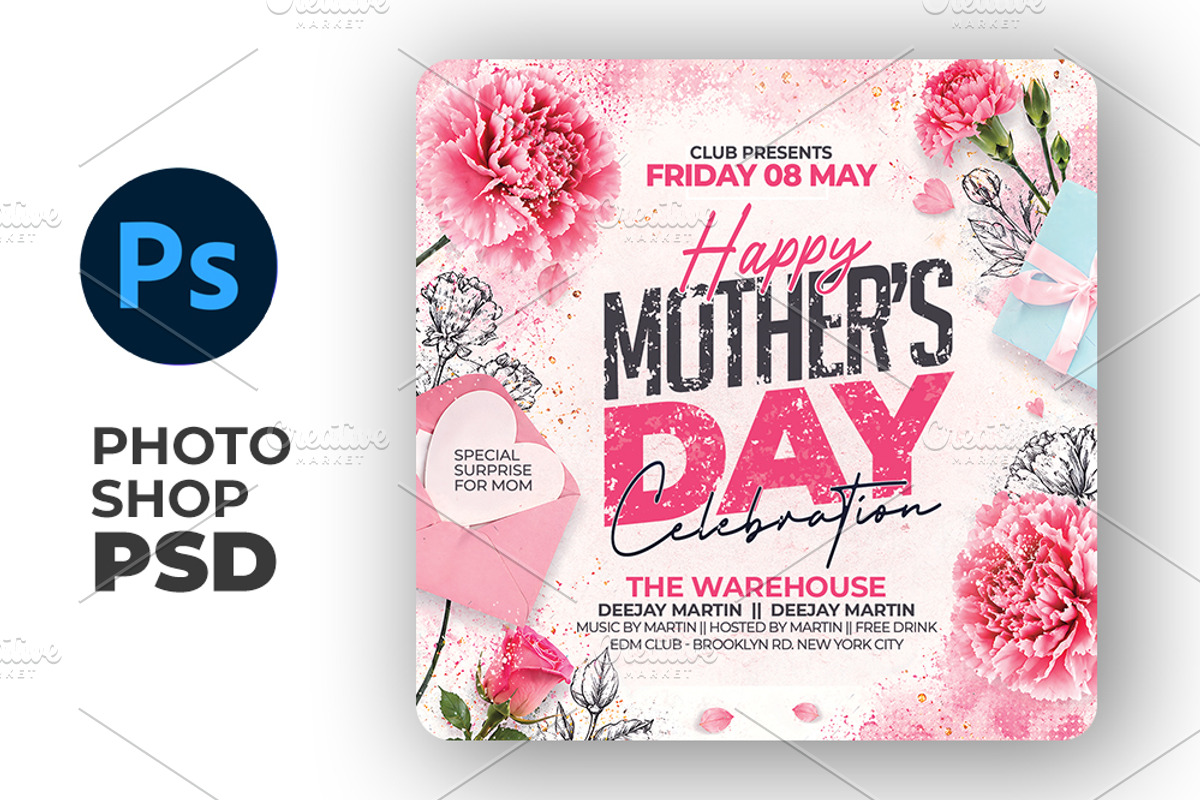 Mother's Day Flyer, a Flyer Template by Artonix (Photo 4 of 4)