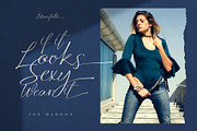 Manfollo Modern Script, a Script Font by alit design (Thumbnail 4 of 15)