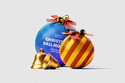 Christmas Ball Mockup, a Product Mockup by zpackcreative (Thumbnail 2 of 6)