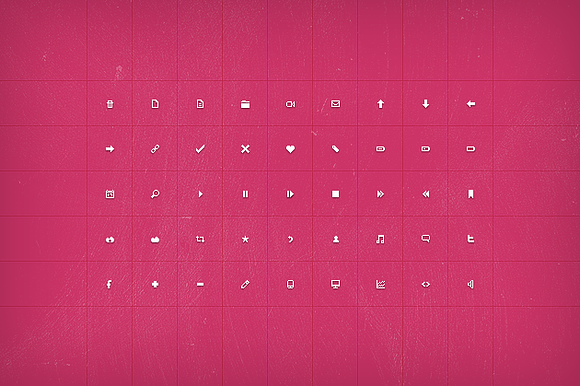 Tiny Pixel Ui Icons