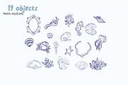 Mermaid's Life vector illustration, an Object Graphic by MayBay Studio (Thumbnail 3 of 6)