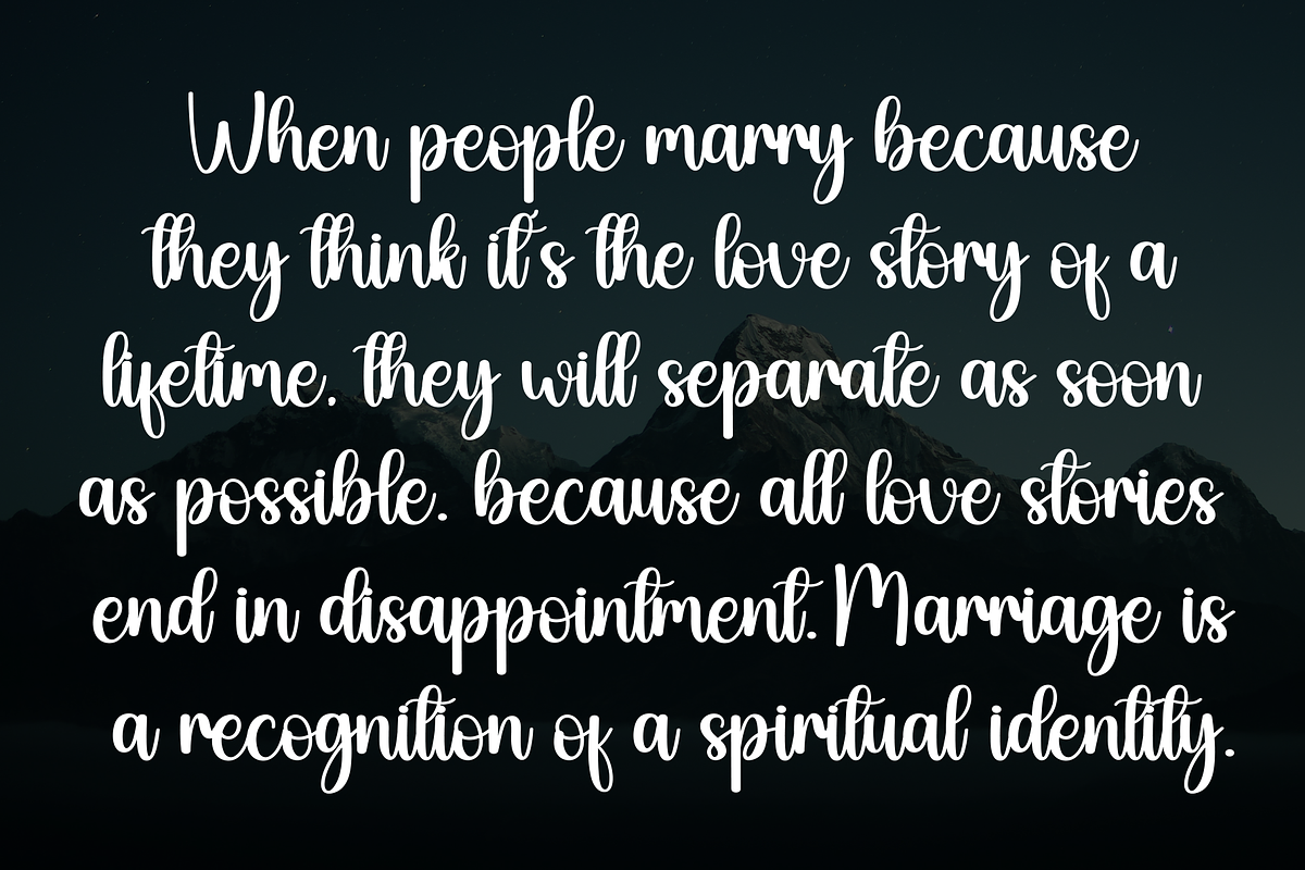Starnight | Script Font, a Handwritten Font by Scratchones (Photo 6 of 8)