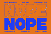 Bigre - Bold Display Sans, a Sans Serif Font by Marvadesign (Thumbnail 10 of 12)